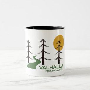 Valhalla Provincial Park Trail Two-Tone Coffee Mug
