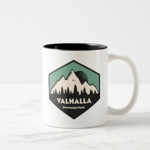 Valhalla Provincial Park Two-Tone Coffee Mug
