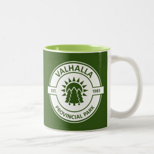 Valhalla Provincial Park Two-Tone Coffee Mug