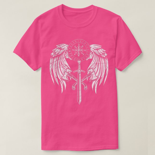 Valhalla Viking  T-Shirt (Design Front)