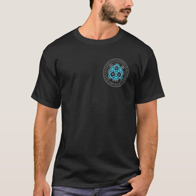 Valhalla Walhalla Mythical Beasts Midgard Viking 1 T-Shirt (Front)