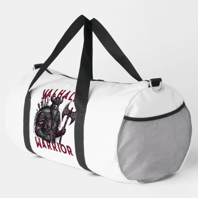 Valhalla Warrior Duffle Bag (Right Corner)