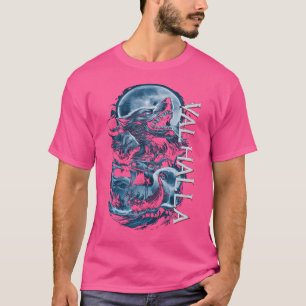 Valhalla Wolf Mystical And Strong T-Shirt