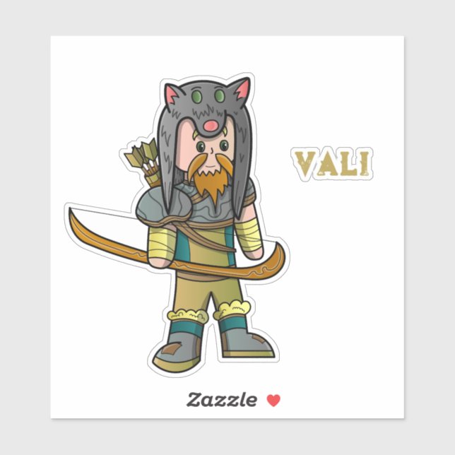 Vali Norse Mythology (Sheet)