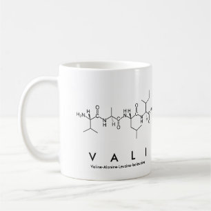 Vali peptide name mug