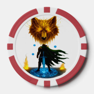 Valiant Knight Battle Ready Poker Chips
