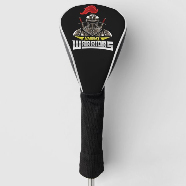 Valiant Knights Golf Head Cover (Front)