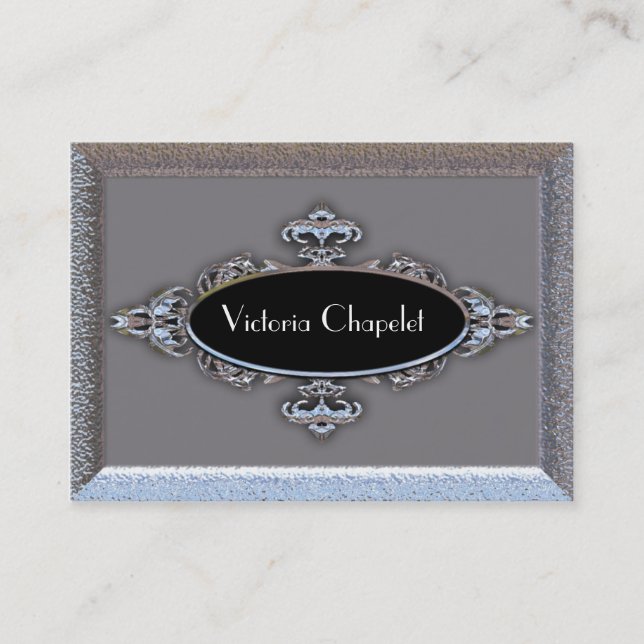 Valiensphire Elegant Professional Business Card (Front)
