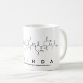 Valinda peptide name mug (Front Right)