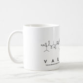 Valinda peptide name mug (Left)