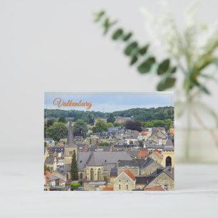 Valkenburg mediaeval city in Netherlands Holiday Postcard