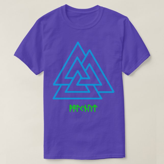 Valknut 2 T-Shirt (Design Front)