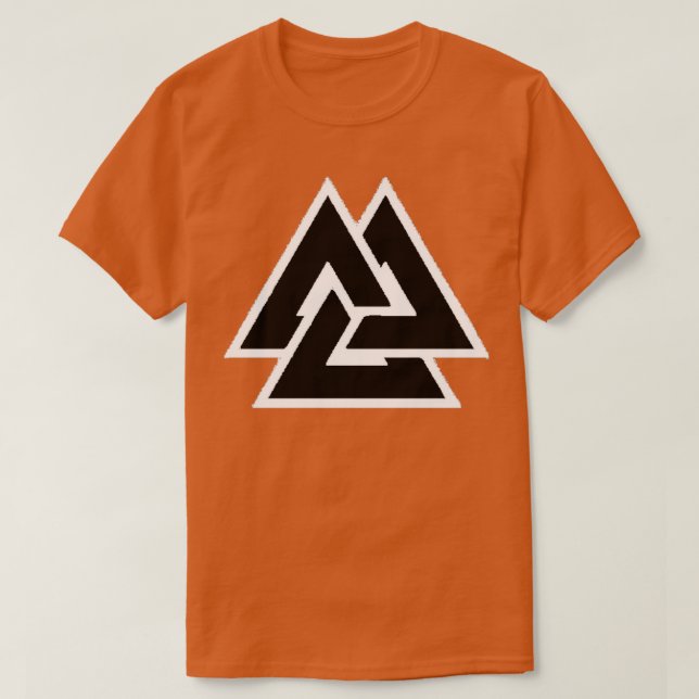 Valknut 3 T-Shirt (Design Front)