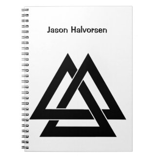 Valknut - Black Notebook