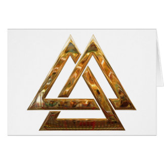 Valknut - gold