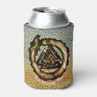 Valknut (Ouroboros) Can Cooler