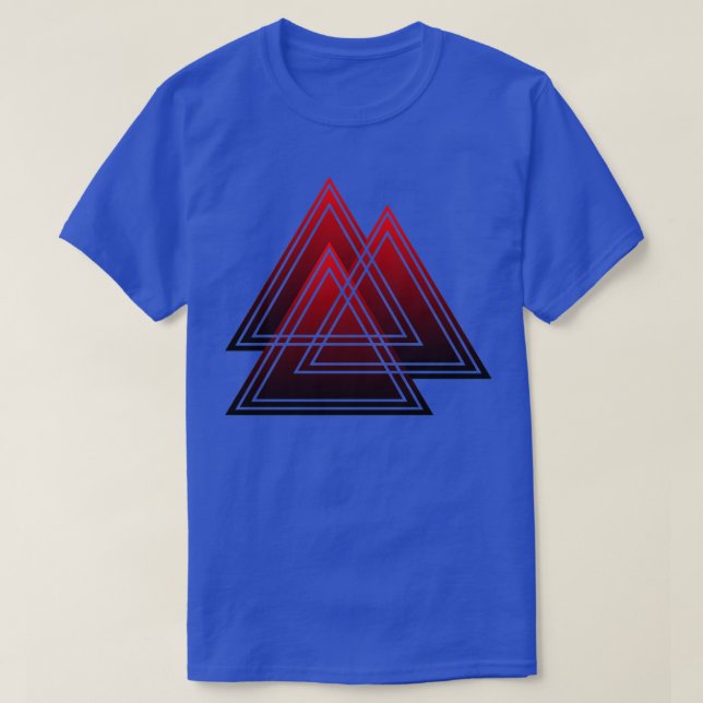 Valknut red T-Shirt (Design Front)