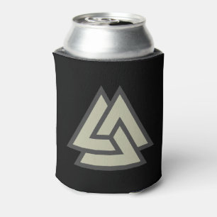 Valknut symbol can cooler
