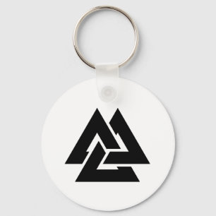 Valknut Symbol triquetra Key Ring