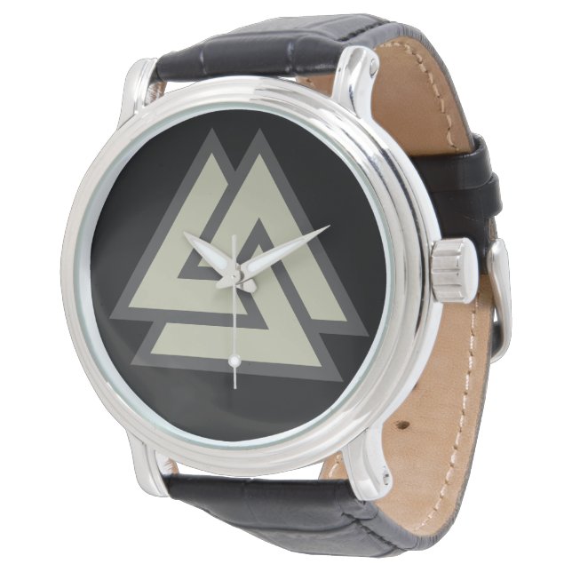Valknut symbol watch (Angled)