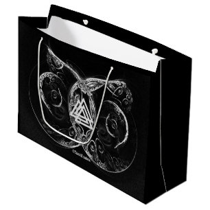 Valknut - Viking's raising Large Gift Bag