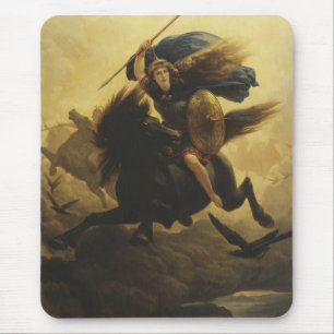 Valkyrie, 1865 (oil on canvas) mouse mat