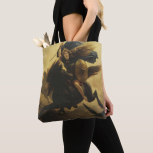Valkyrie, 1865 (oil on canvas) tote bag