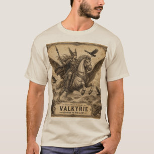 Valkyrie Chooser of the Slain Norse Mythology T-Shirt