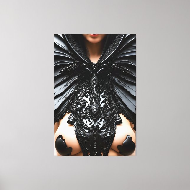 Valkyrie Fashion Week 005 Canvas Print (Front)