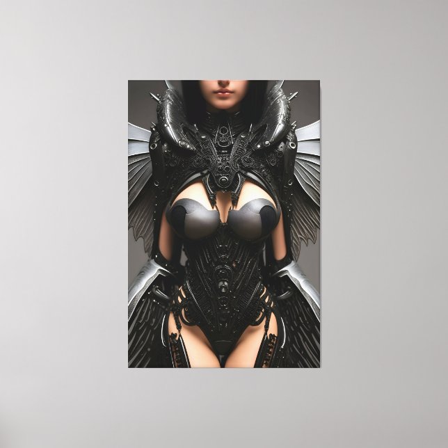 Valkyrie Fashion Week 011 Canvas Print (Front)