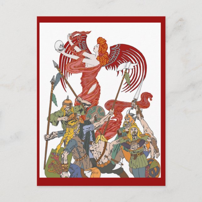 Valkyrie Fire Postcard (Front)