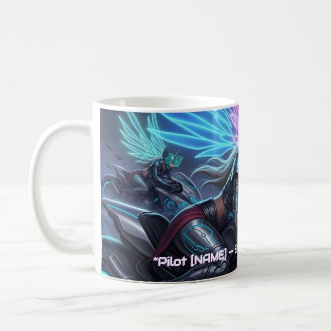 Valkyrie Mech Riders Coffee Mug (Left)