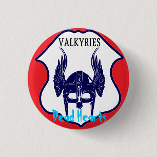 Valkyries - Dead Hearts novels 3 Cm Round Badge