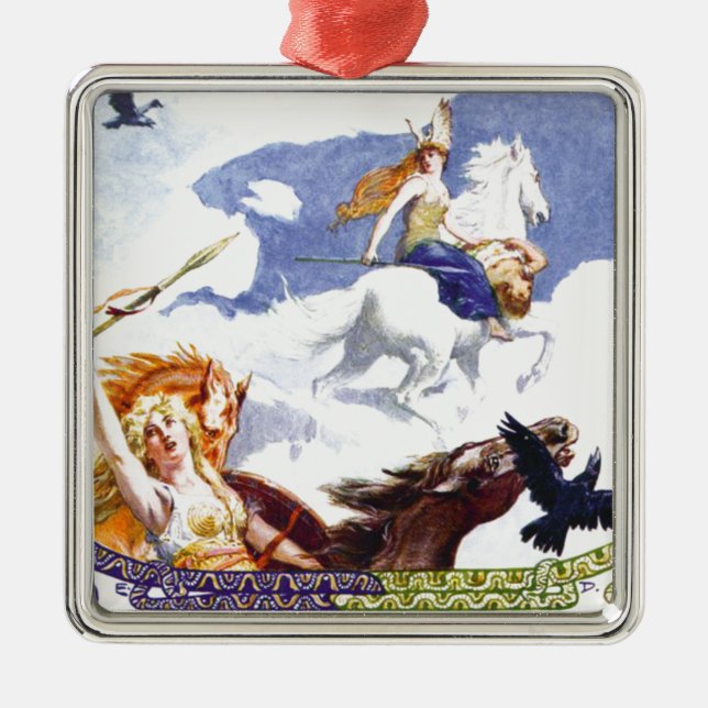 Valkyries Metal Tree Decoration (Front)