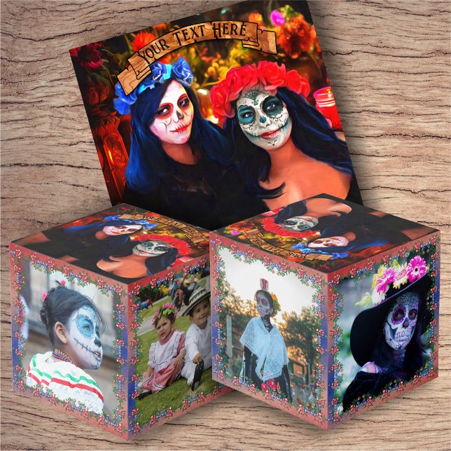 Vallarta Catrinas with Flowers & Candles 1718 Cube (Creator Uploaded)