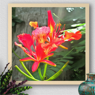 Vallarta Flaming Beauty 1583 Art Print