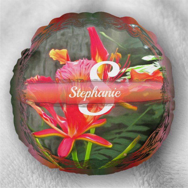 Vallarta Flaming Beauty 1583 Round Cushion (Creator Uploaded)