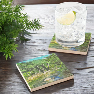 Vallarta River South 0366 Stone Coaster