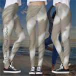 Vallarta Waves 0893 Leggings<br><div class="desc">Painting "Waves and Boulders 0893" Collection Customise with style and comfort make these the perfect pair of leggings. Custom-made with care; each pair is printed before being sewn, allowing for this fun design on every square inch. These leggings won't lose shape so get comfy and look cool with your unique...</div>