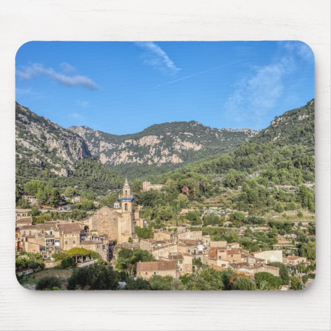 Valldemossa old village - Mallorca, Spain Mouse Mat (Front)