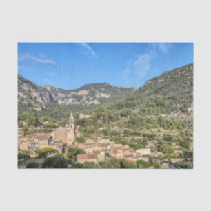 Valldemossa old village - Mallorca, Spain Tissue Paper