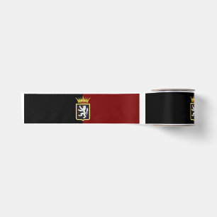 Valle d'Aosta flag (Italian region) Satin Ribbon