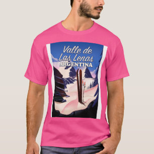 Valle de las Leas Argentina ski T-Shirt