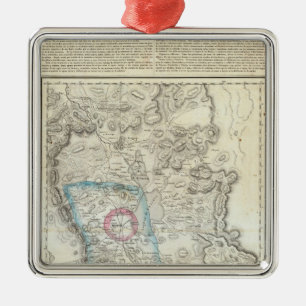 Valle de Mexico, Mexico Metal Tree Decoration