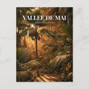 Vallée de Mai, Baie Ste Anne, Praslin Postcard