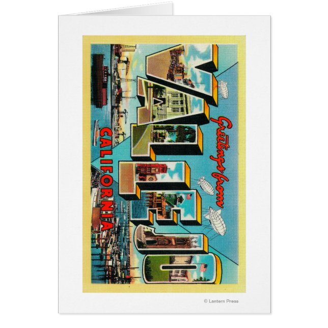 Vallejo, California - Large Letter Scenes (Front)