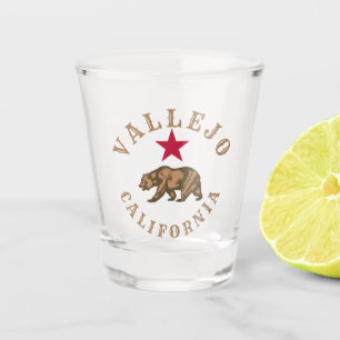Vallejo, California Shot Glass