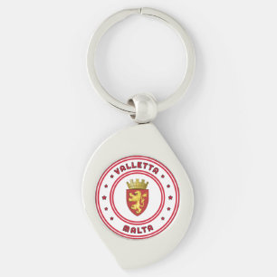 Valletta Coat of Arms, Malta Key Ring