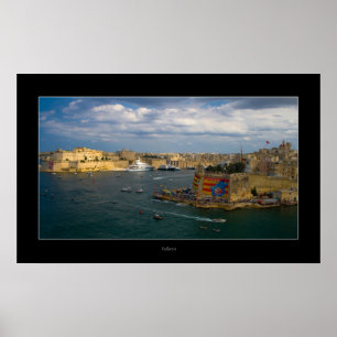 Valletta Harbour (Island of Malta) Poster