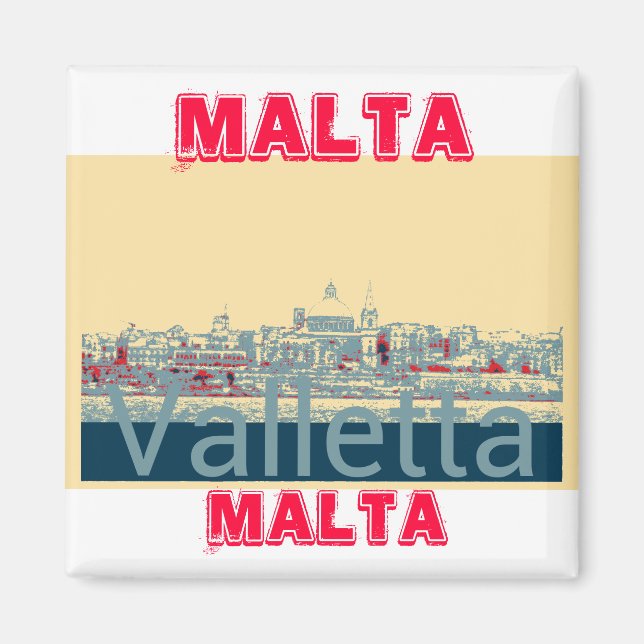 Valletta Magnet (Front)